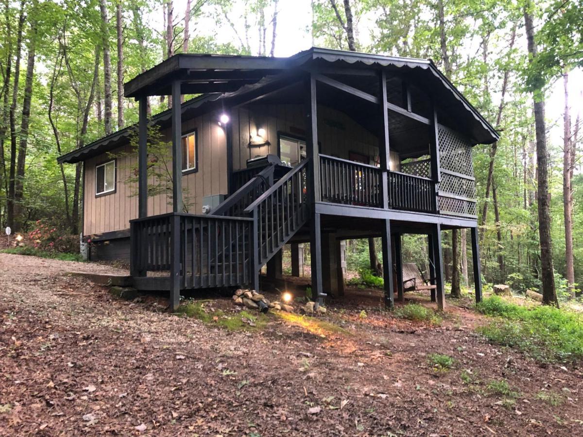 Mountain-Top Cabin Get-Away With Hot Tub And A View Sautee Nacoochee Exterior photo