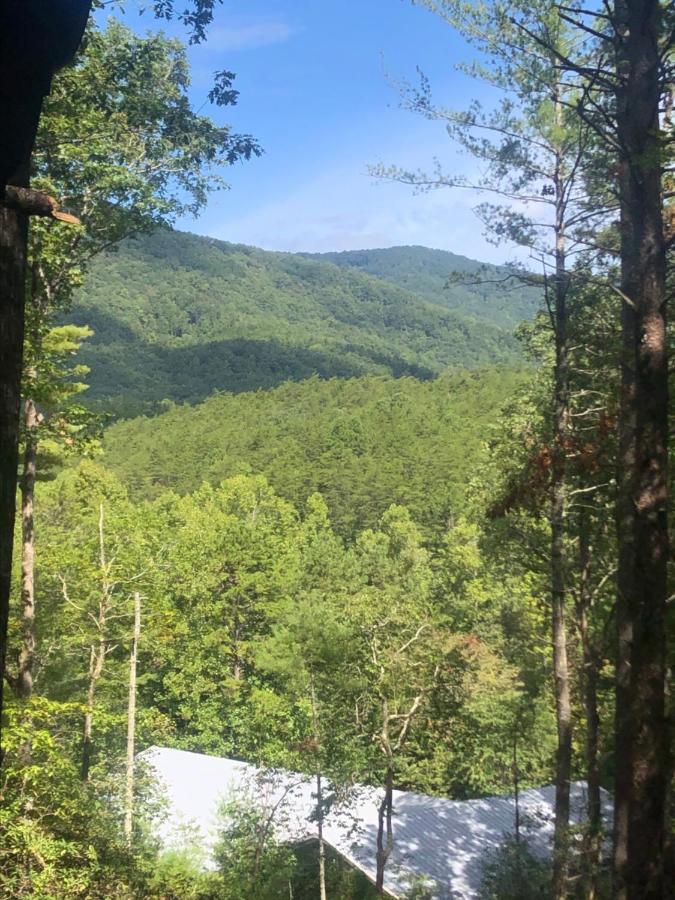 Mountain-Top Cabin Get-Away With Hot Tub And A View Sautee Nacoochee Exterior photo